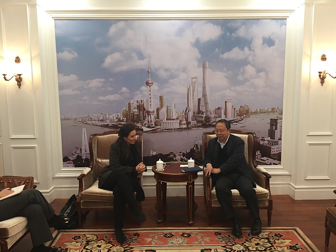 European Chamber Shanghai Meeting with Secretary-General of Shanghai Research and Coordination Center for FTZ Studies, SASS